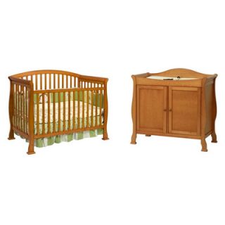 DaVinci Thompson 4 in 1 Convertible Crib Set with Toddler Bed