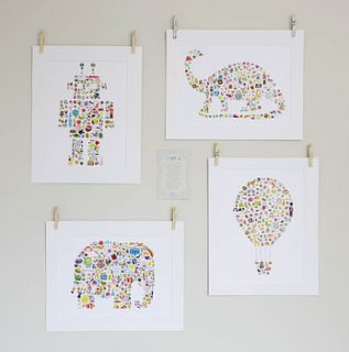 'i spy… alphabet' print by hello geronimo