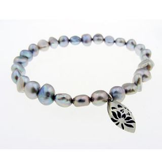 protea stretch pearl bracelet by andrea thorpe