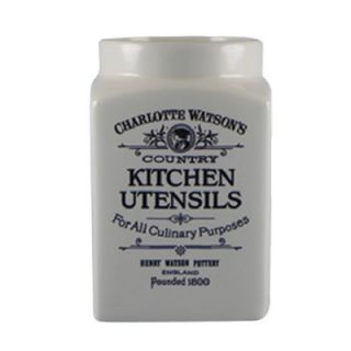 Henry Watson Charlotte Watson Utensil Jar in Cream