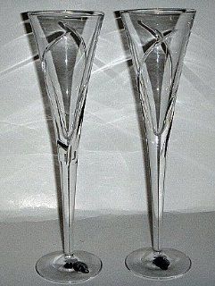 Waterford Siren His & Hers Champagne Flutes Kitchen & Dining