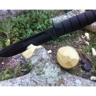 Ka Bar 2 1211 6 Blk Fighting  Hunting Knives  Sports & Outdoors