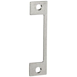 HES Stainless Steel N Faceplate for 1006 Series Electric Strikes for Mortise Lockset where the Deadbolt is for Night Latch Function Only, Satin Stainless Steel Finish Door Lock Replacement Parts