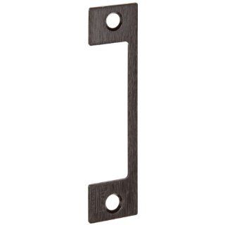 HES Stainless Steel N Faceplate for 1006 Series Electric Strikes for Mortise Lockset where the Deadbolt is for Night Latch Function Only, Bronze Toned Finish Industrial Hardware