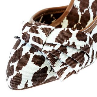 hiari animal print court shoes *rrp £80* by stasia