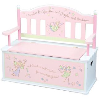 Fairy Wishes Kids Storage Bench