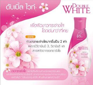 12 Plus Shower Cream Double White Brightening with Vitamin B 3 Vitamin C 200 Ml Product of Thailand 