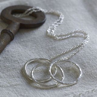 lucky seven silver necklace by kutuu