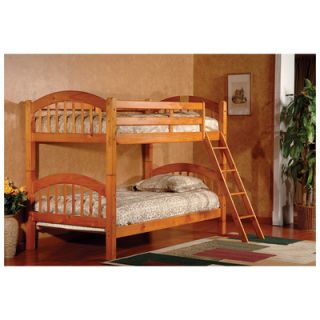 Twin over Twin Arched Bunk Bed