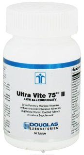 Douglas Laboratories   Ultra Vite 75 II   60 tablets Health & Personal Care