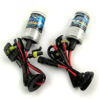 Coossi 2 x HID Xenon Car Replacement Headlight Bulbs Light AC 12V 35W H1 H7 9005 9006 8000K Automotive