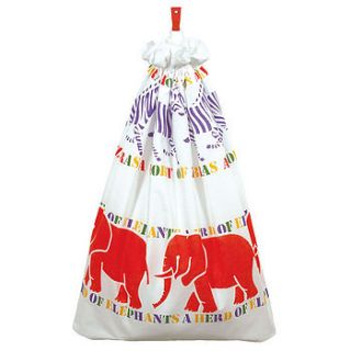 animals laundry bag by tessuti