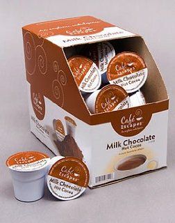 Cafe Escapes MILK CHOCOLATE Hot Cocoa 24 K Cups for Keurig Brewers  Hot Cocoa Mixes  Grocery & Gourmet Food