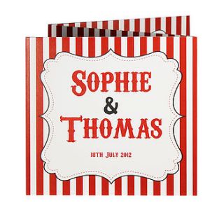 fairground wedding invitations by paper themes