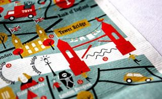 kids crumpled city map by thelittleboysroom