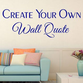 custom wall stickers by wall decals uk by gem designs