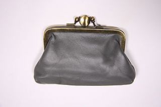 leather clip purse by gabrielle parker clothing and accessories