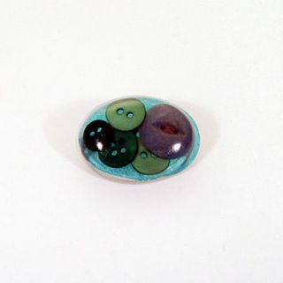 cute button brooch by sheena may