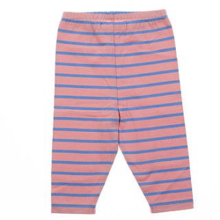 girl's stripped leggings by lucy & sam