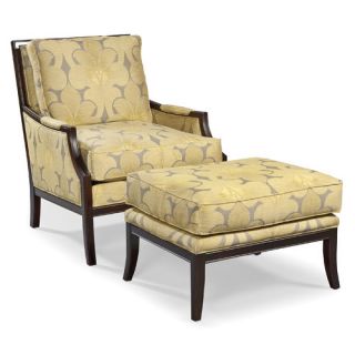 Rayon Standard Chair and Ottoman