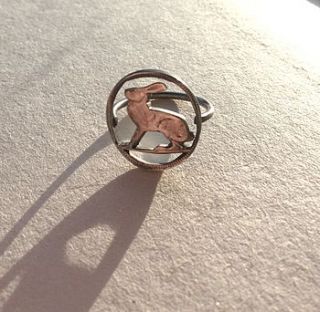 hare ring by becca jewellery