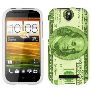 HTC One SV Hundred Dollar Design Cover Case Cell Phones & Accessories