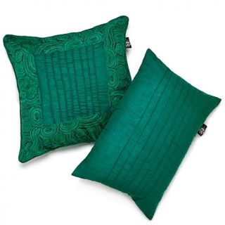 Hutton Wilkinson Malachite Print Decorative Pillow Pair