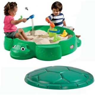 Little Tikes Turtle 4 Round Sandbox with Cover