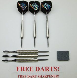 249GT   FREE DARTS & STONE   Bottelsen   24 Gram 90% Tungsten GT Hammer Head Steel Tip Darts Sports & Outdoors