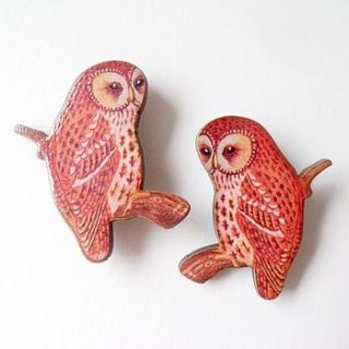 owl brooch by matin lapin