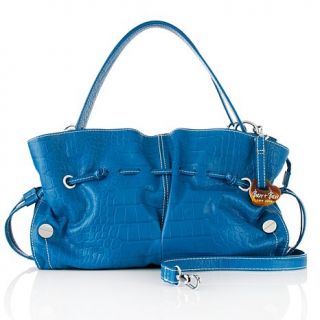 Barr and Barr Leather Satchel with Belted Details and Studs