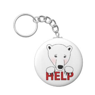 Help for Polar Bear Keychain