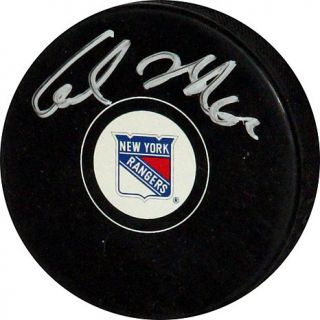 Steiner Sports Carl Hagelin Autographed New York Rangers Puck