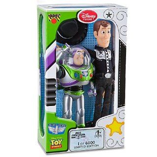 Limited Edition Talking Woody and Buzz Lightyear Action Figure Set    2 Pc. Toys & Games