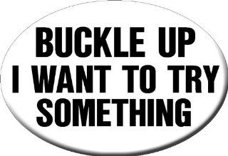 Knockout 245 'Buckle Up I want to Try Something' Hitch Cover Automotive