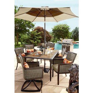 7 Piece Patio Furniture Dining Set. This High Quality Outdoor Bundle Is on Sale Now and Is Guaranteed to Be the Perfect Fit for Your Backyard Patio or Deck  Patio, Lawn & Garden
