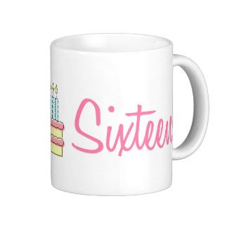 Sweet Sixteen (Birthday Cake) Coffee Mug