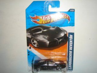2011 Hot Wheels Lamborghini Reventon Black #118/244 Toys & Games