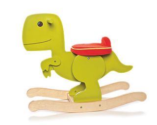 rocking dinosaur by alphabet gifts & interiors