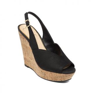 Jessica Simpson "Landii" Slingback Platform Wedge