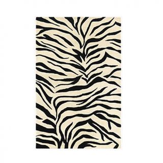 Rizzy Home Craft Black & White Tufted Rug 3ft x 5ft