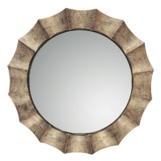 Uttermost Gotham Round Distressed Sunburst Wall Mirror