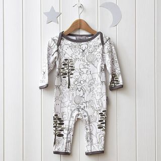 baby sleepsuit by ella & otto