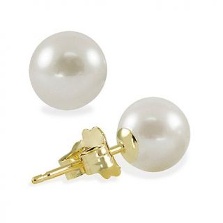 Imperial Pearls 14K Gold 5 5.5mm Cultured Freshwater Pearl Stud Earrings
