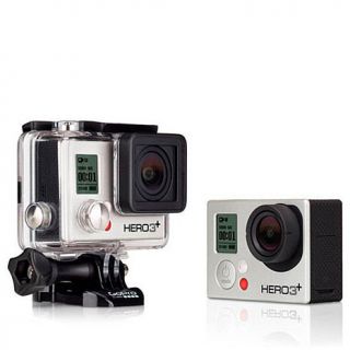 GoPro HERO3+ Silver Edition 1080p HD, 10MP Mountable Wi Fi Action Camera Bundle