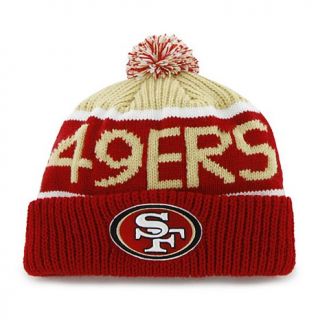 NFL Calgary Knit Hat with Pom Pom   49ers