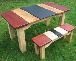 jarrah driftwood dining table by free range designs