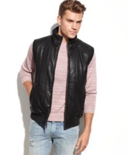Vince Camuto Jacket, Leather Vest   Coats & Jackets   Men