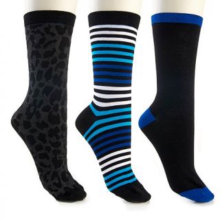 3 pack Novelty Pattern Trouser Socks