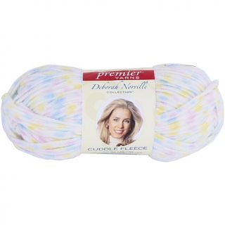Deborah Norville Cuddle Fleece Dots Yarn   Plush